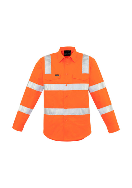 Bio Motion Vic Rail Shirt      - Orange