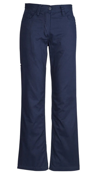 WOMENS PLN UTILITY PANT - NAVY