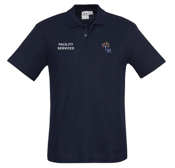 MENS CREW POLO - NAVY